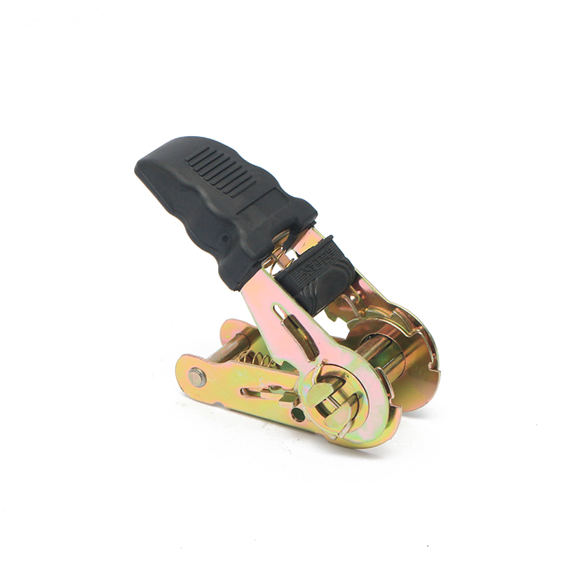 1インチ25mm*800kg/1760lbsゴムハンドルティードダウンラチェットバックル