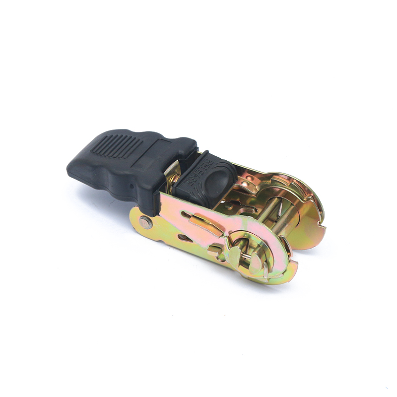 1インチ25mm*800kg/1760lbsゴムハンドルティードダウンラチェットバックル