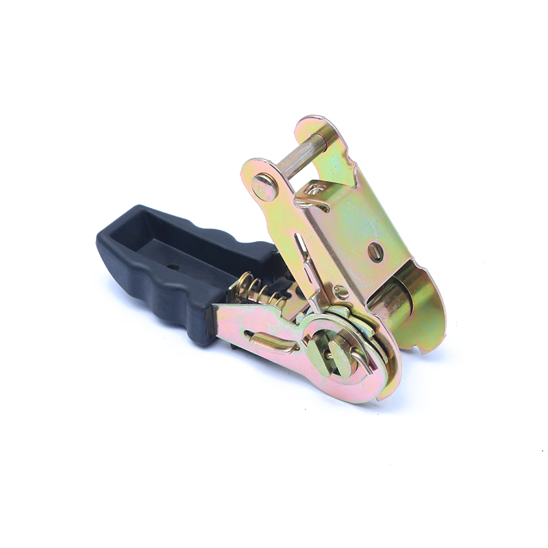 1インチ25mm*800kg/1760lbsゴムハンドルティードダウンラチェットバックル