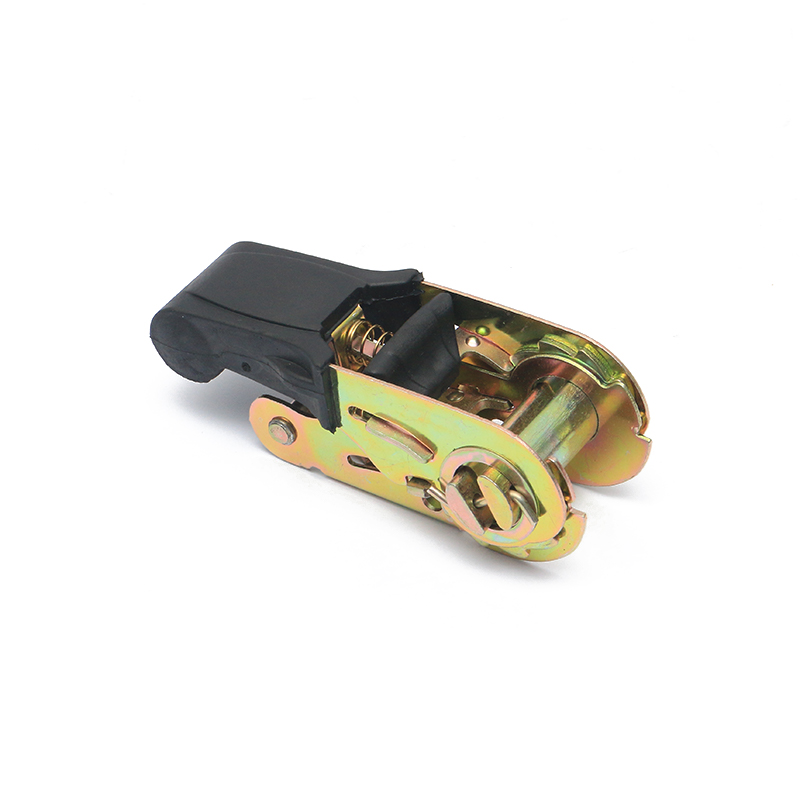 1インチ25mm*800kg/1760lbs亜鉛メッキラバーハンドルラチェットバックル