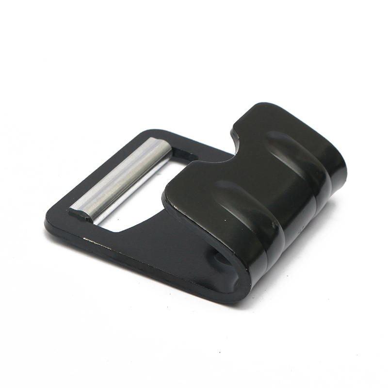 2インチの黒いEコーティングメタルフラットJフック