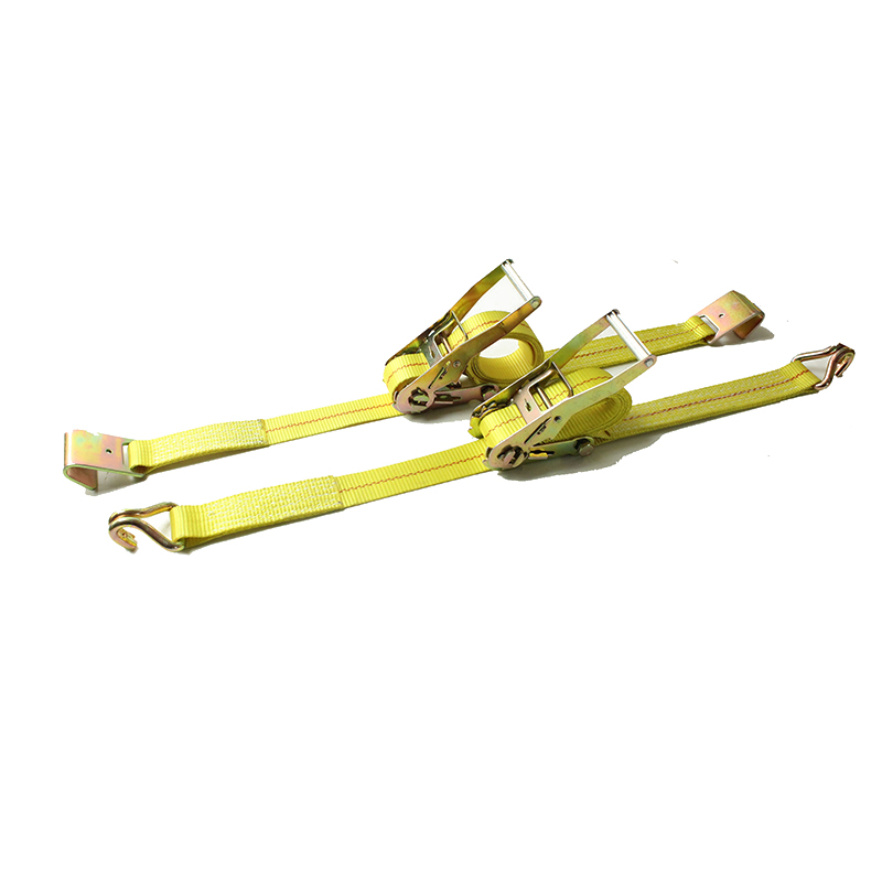 2インチ50mm*5t 11000lbsフラットフックタイダウンストラップラチェットティードダウン