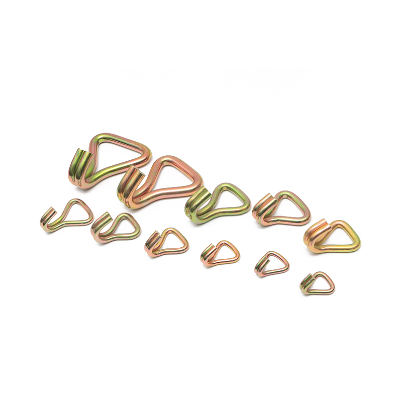 3インチ10ton黄色の亜鉛メッキダブルJフックヘビーデューティワイヤダブルJフック