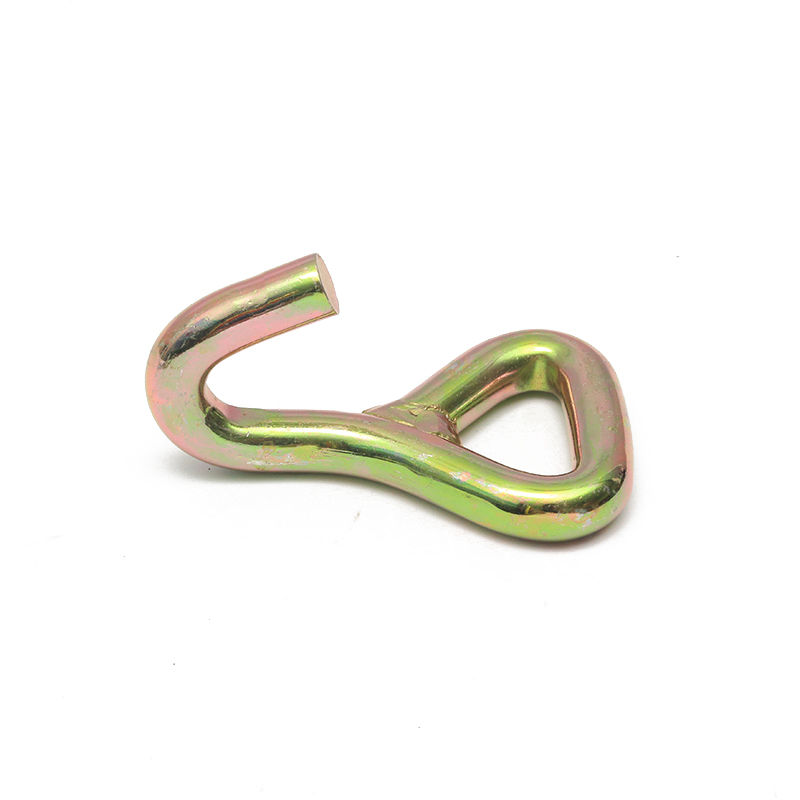 1.5インチ3t黄色の亜鉛メッキJフックメタルシングルJフック