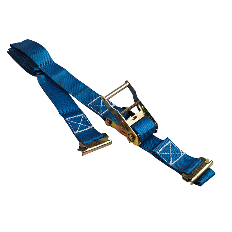 2インチ50mm*2t eフックトラックラチェットティードダウンEトラックラチェットストラップロードストラップ付き2インチのタイダウンストラップ